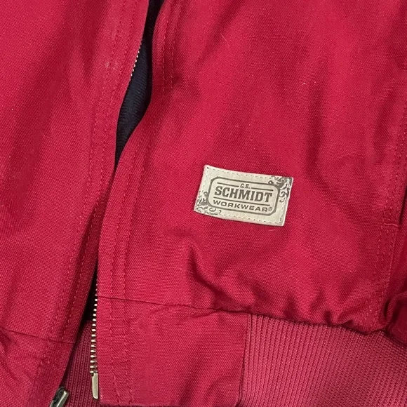 Red Utility Jacket - Picture 7 of 8